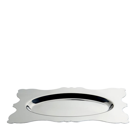 Dolcevita Rectangular Stainless Steel Tray – view 1