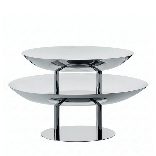Two-Tier Stainless Steel Fruit Stand – view 1