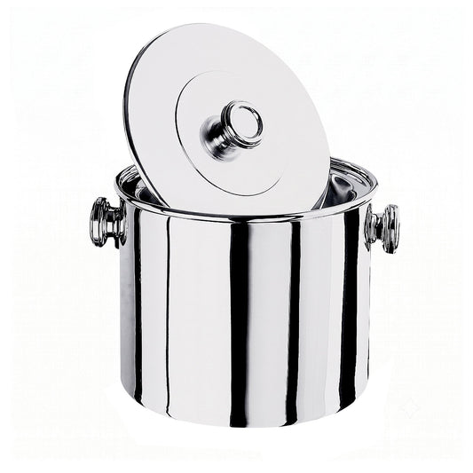 Insulated Stainless Steel Ice Bucket with Lid – view 1