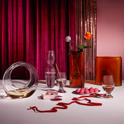 Red Or White Set of 2 Water Glasses