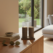 Elegant Concrete Tray with Refined Minimalist Look – Nest Series