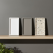 Concrete Shabbat Candle Set & Blessing – Pure Line Series