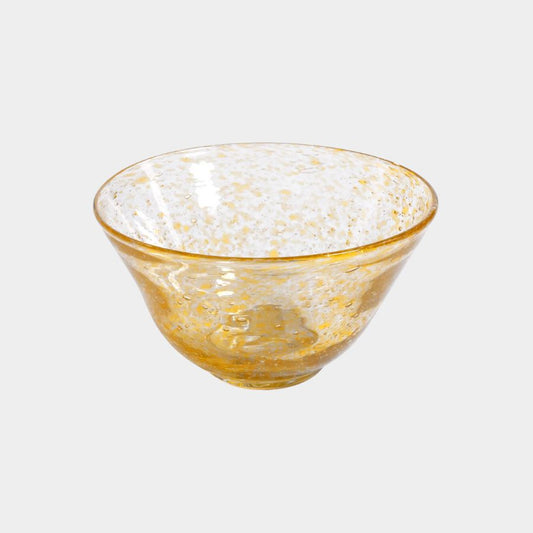 Antibes Glass Bowls (Set of 4) Yellow
