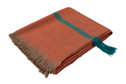 Handwoven Pashmina and Merino Wool Throw 46" '75"