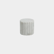 Camogli Fluted Marble Lidded Canister