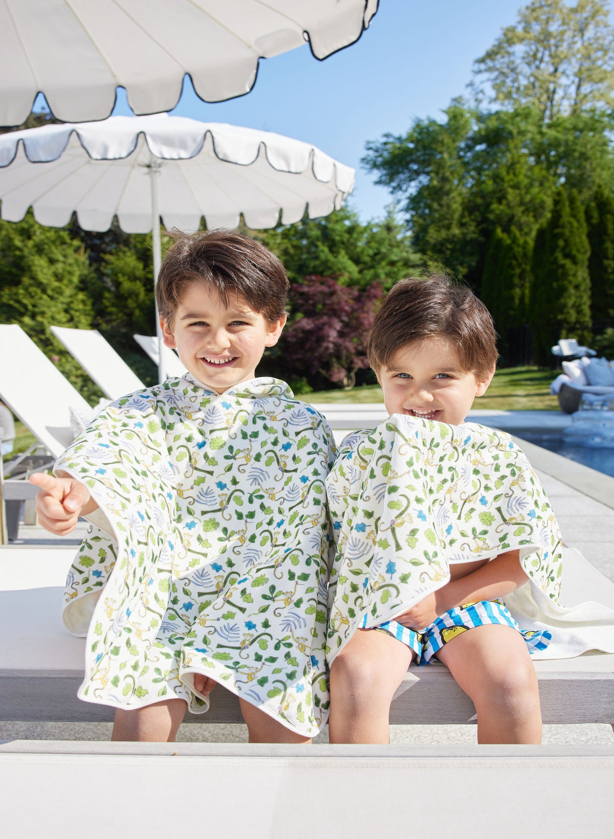 Children's Organic Cotton Swim Poncho