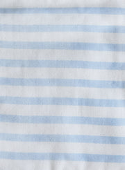 Blue & White Striped Bib
