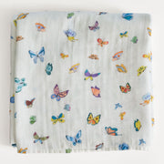 Madame Butterfly Shawl Blanket