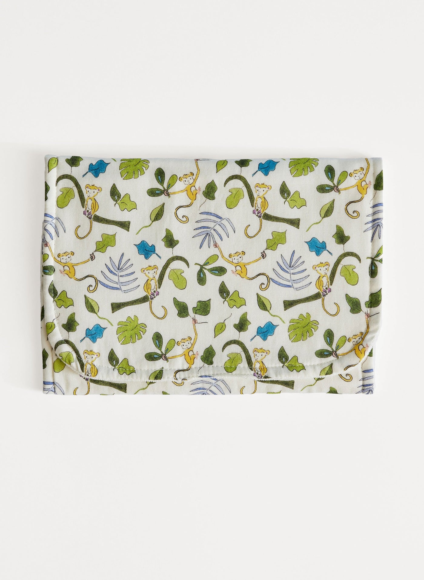 Happy Monkey Burp Cloth