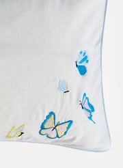Embroidered Butterfly Toddler Pillow Case