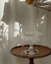 Glass Snacking Bowl - Blue by Issy Granger