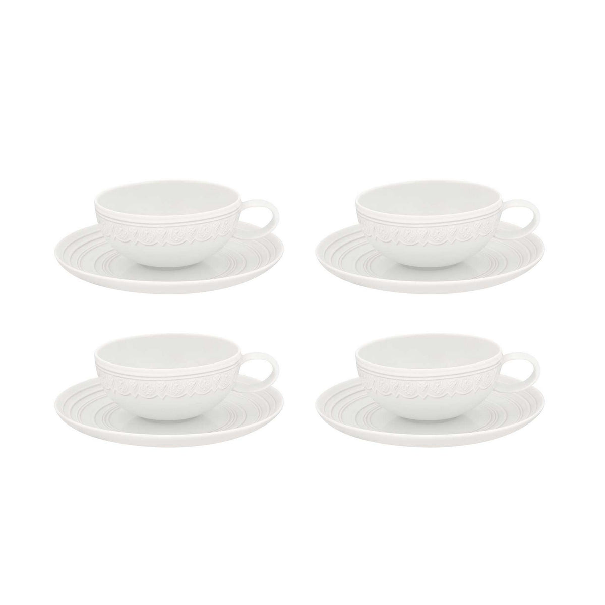 Ornament - Tea Cup and Saucer A, set of 4 (21126159)