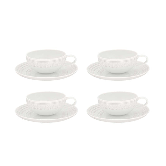 Ornament - Tea Cup and Saucer A, set of 4 (21126159)