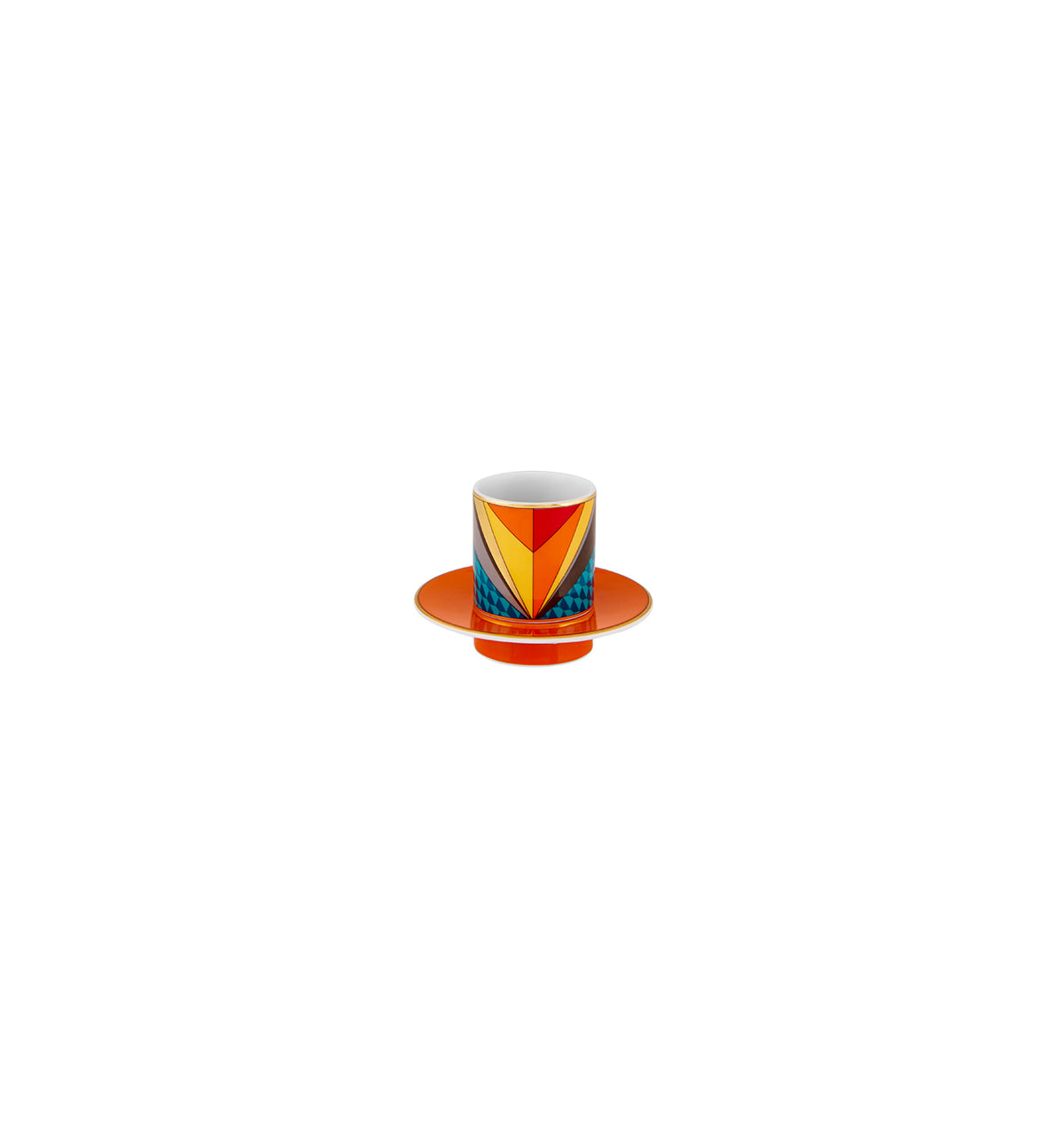 Futurismo - Set of 4 espresso cups and saucers (21139286)