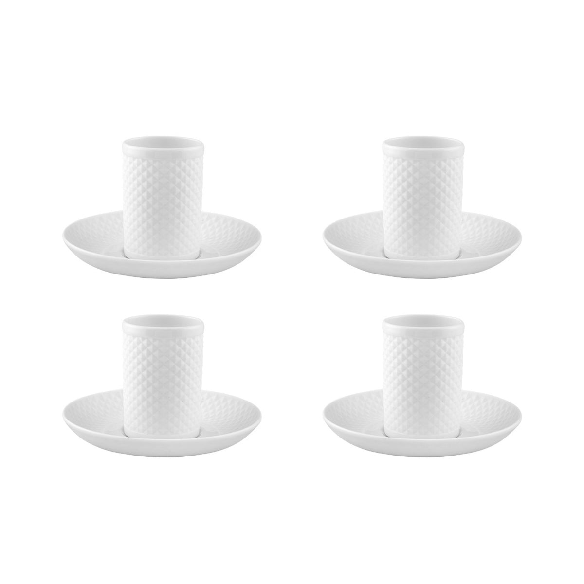 Bicos Va - Coffee cup and saucer, set of 4 (21146332)