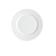 Eventail 11" Rimmed Plate, Set of 4
