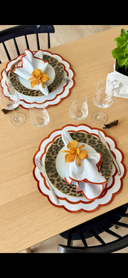 Terracotta Bianca Placemats (Set of 2)