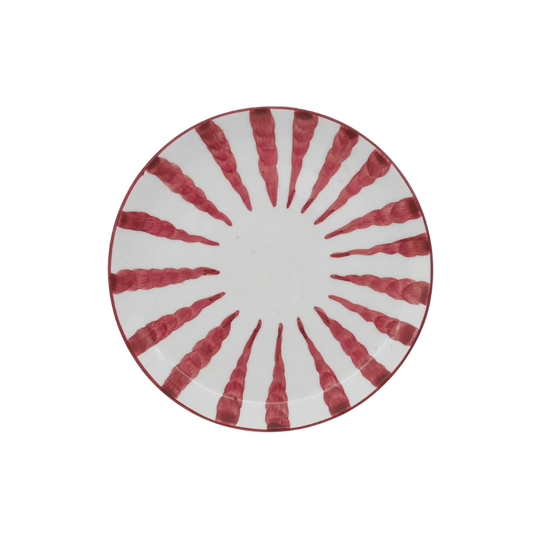 Wave Dinner Plate - Grenadine