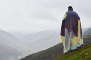 Mantas Ezcaray Mohair Blanket- Night