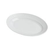 Plisse Oval Serving Platters