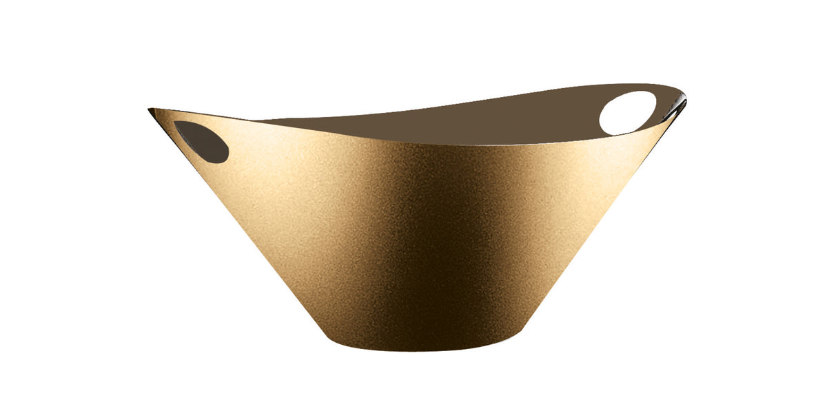 Due Ice Oro Ice Bucket with Fretworked Handles