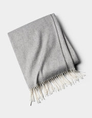Bamboo Herringbone Tassel Throw