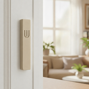 Luxury Marble Mezuzah Case in Cream | Timeless