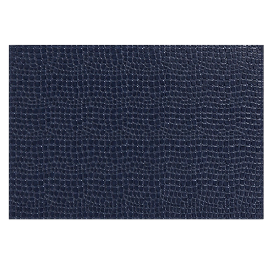 Crocodile Navy Placemats (Set of 2)