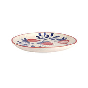 Indian Anaar plate, Red- 7x1 Inches (Set of 4)