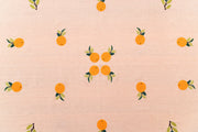 Hand Embroidered Farm to Table Tablecloth 120" x 80"