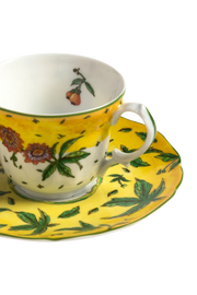 Espresso Cup and Saucer Flor de Maracuja