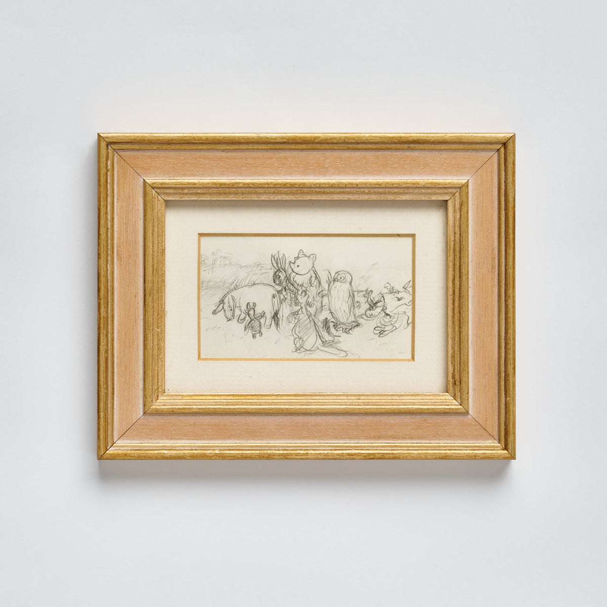 Winne the Pooh and Friends - Framed Print