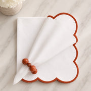 The Wave Terracotta Napkins (Set of 2)