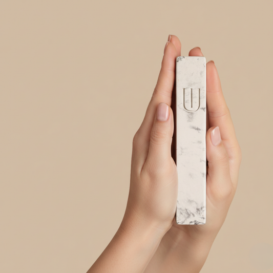 Contemporary Concrete Mezuzah for Modern Entryways – Timeless Collection