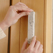 Contemporary Concrete Mezuzah for Modern Entryways – Timeless Collection