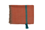 Handwoven Pashmina and Merino Wool Throw 46" '75"