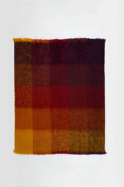 Mantas Ezcaray Mohair Cuadros Blanket