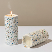 Terrazzo Shabbat Candle Holder Pair – Terrazzo Series
