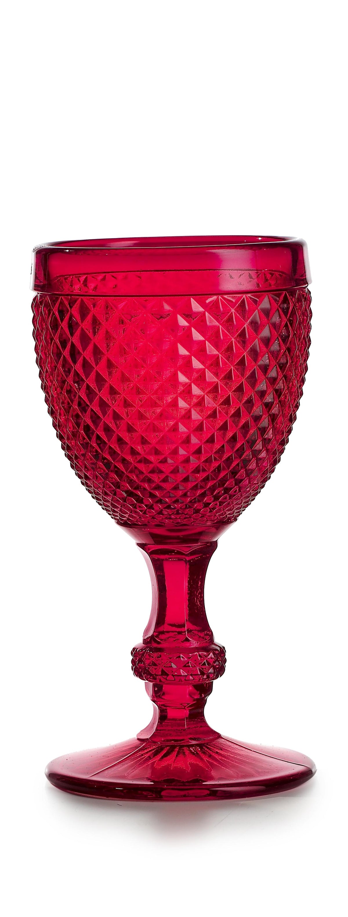 Bicos Red - Set with 4 Red Wine Goblets Red (49000065)