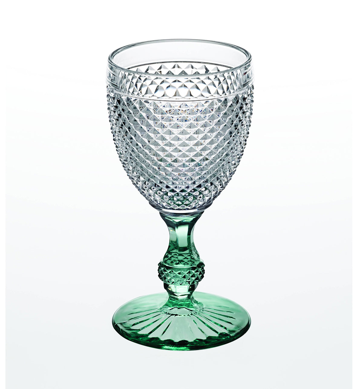 Bicos Bicolor - Goblet with Mint Green Stem (49000429)