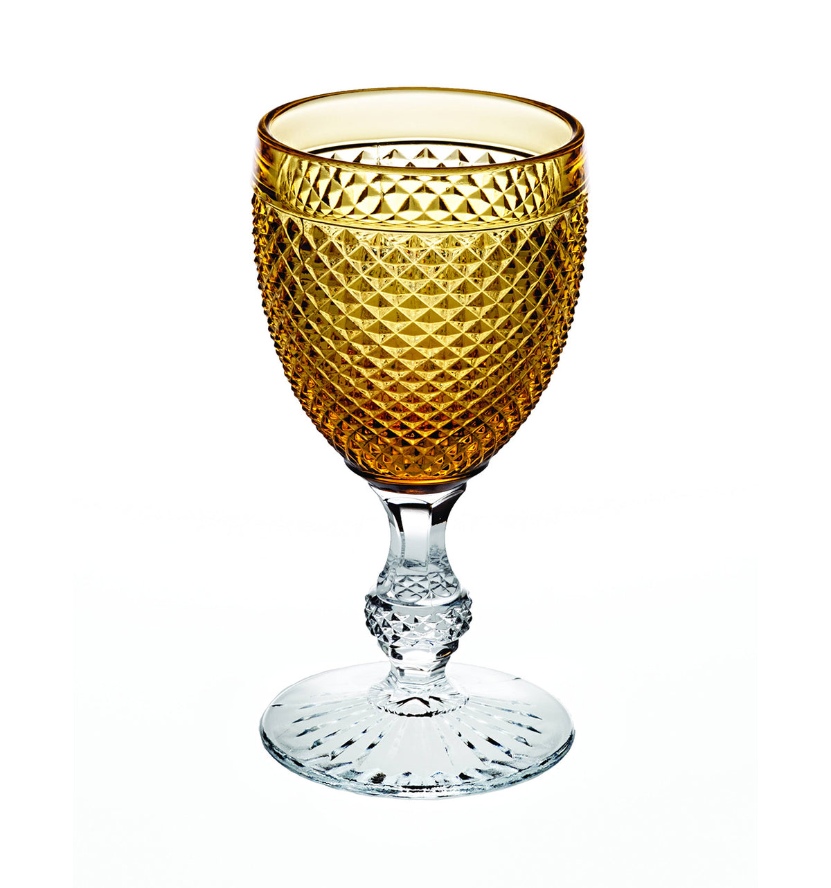 Bicos Bicolor - Goblet with Amber Top (49000431)