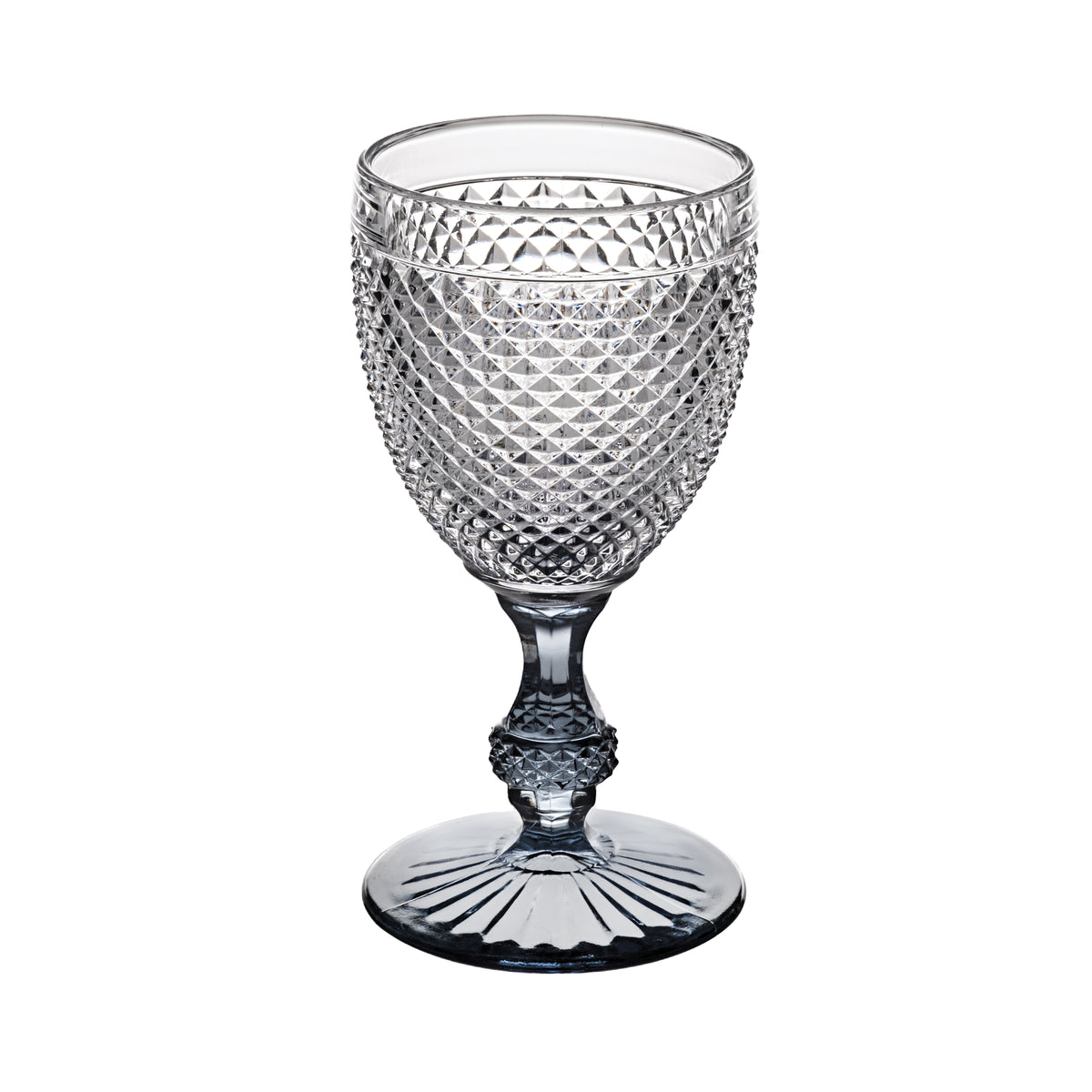 Bicos Bicolor - Goblet With Grey Stem, set of 4 (49002305)