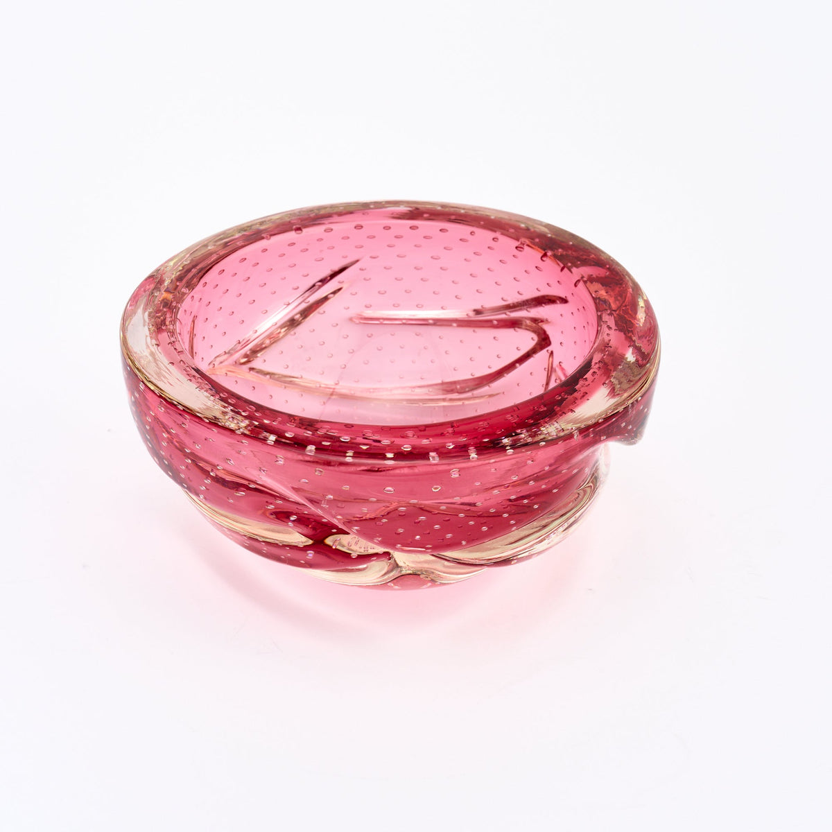 Pink Murano Bowl