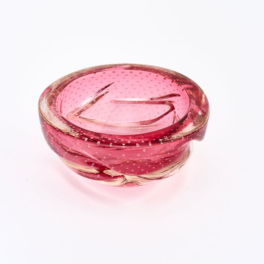 Pink Murano Bowl