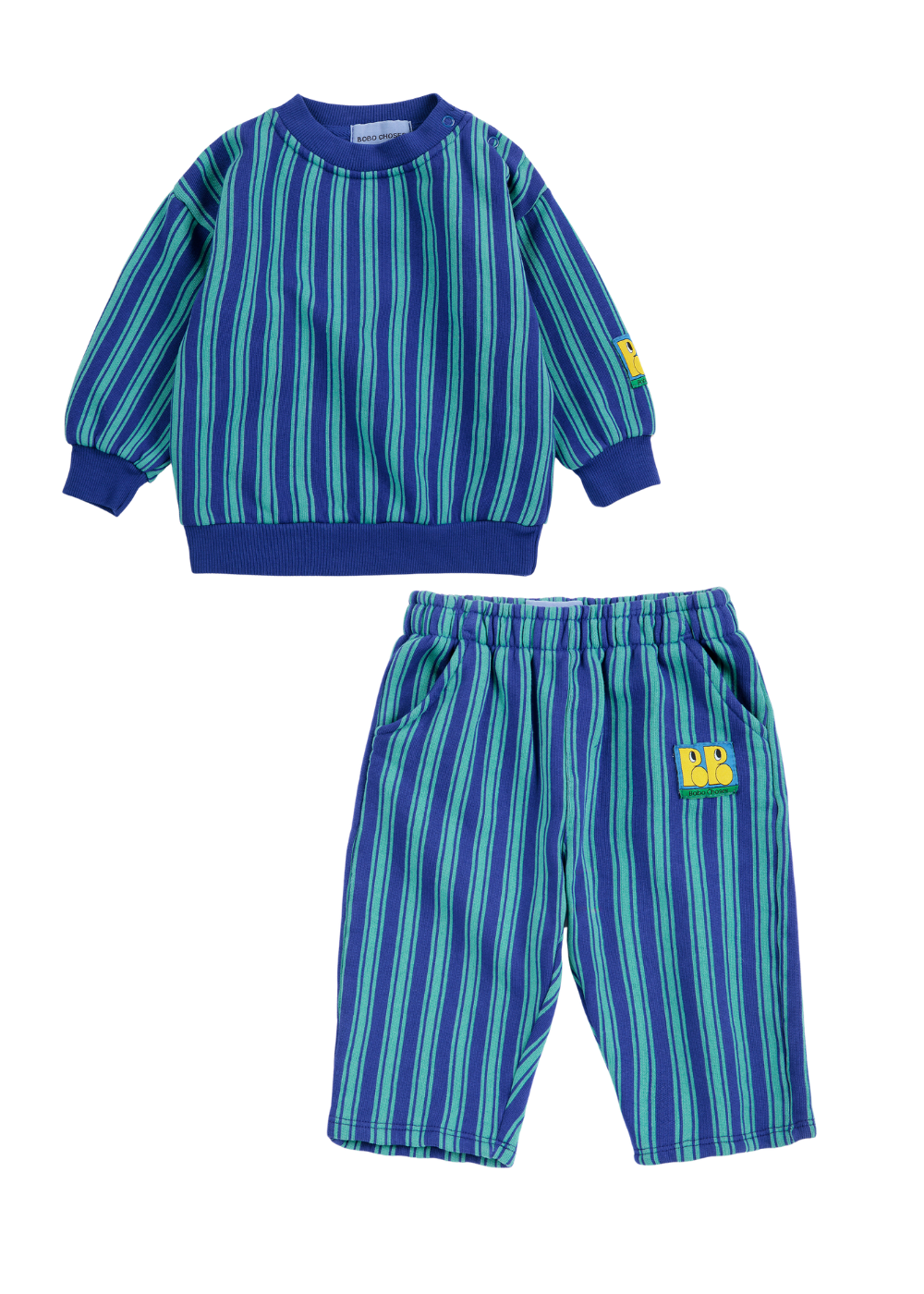 BC Stripes Sweatshirt and Jogging Pants