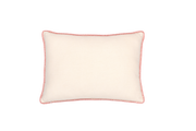 Hand Embroidered Cross-Stitch Pillow Cover 14" x 20"