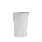 Hexagon Silver-Plated Tall Tumbler