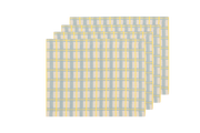 Handwoven Jacquard Placemats 14" '18" (Set of 4)