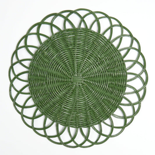 Green Cabana Placemats (Set of 4)