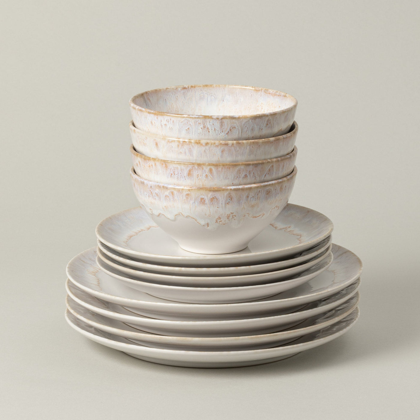 12-Piece Dinnerware Set with Bowl Taormina, Casafina by COSTA NOVA